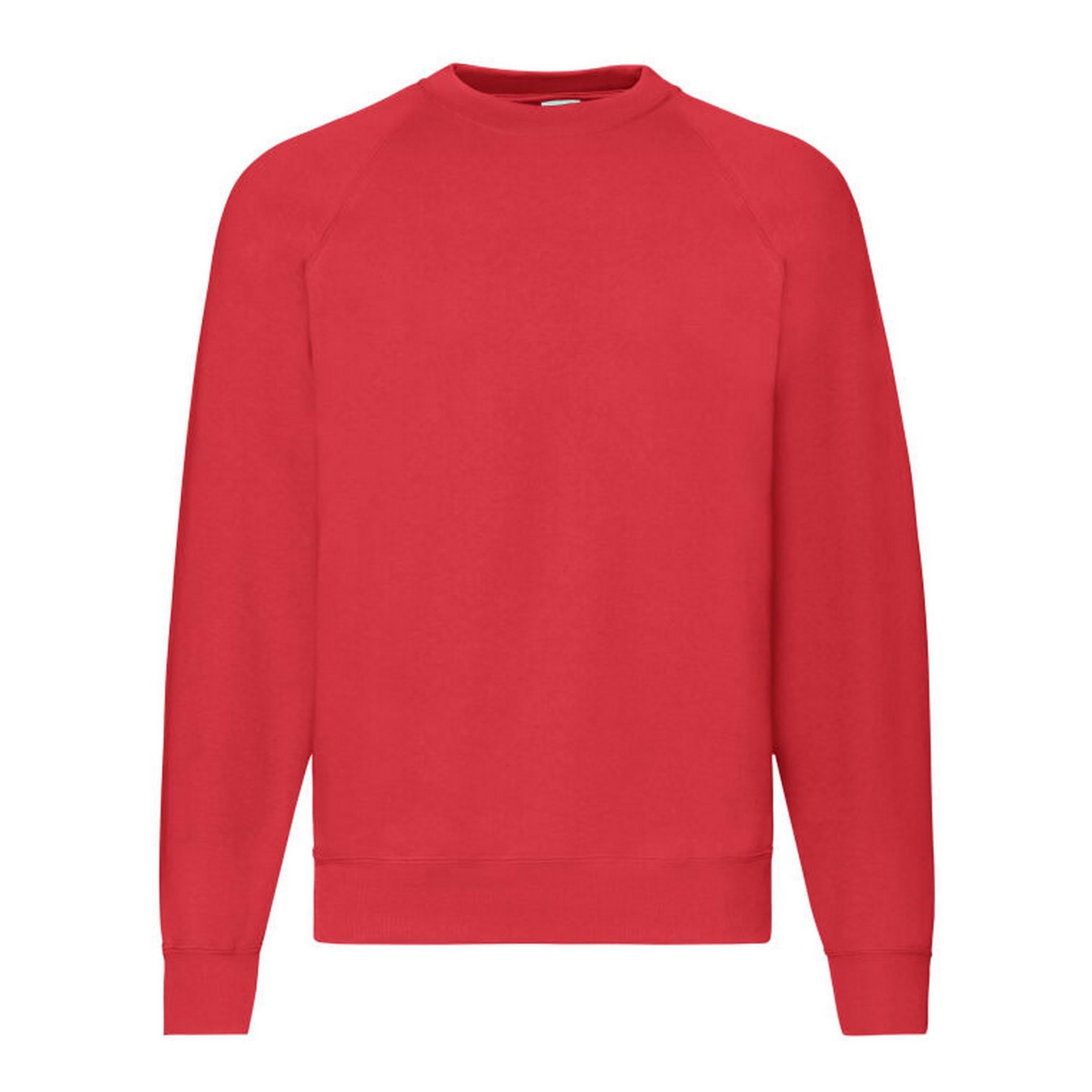 Fruit of the Loom Mens Premium Set-in Sweatshirt S rouge