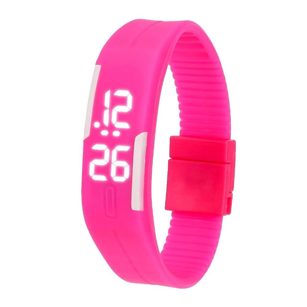 Digital Display Kids Wristwatch Silicone Strap Kids Wristband Fashion Student Sports Watch
