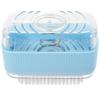Soap Foaming Box Portable Roller Drainage PP Material Bathroom Accessories Travel Storage Container Design