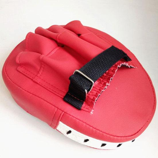 1 Pair Boxing Focus Punching Pad Hand Target Training Fight Faux Leather Gloves