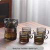 Shang Qi Rotating Glass Teapot Set with Infuser & 4 Cups