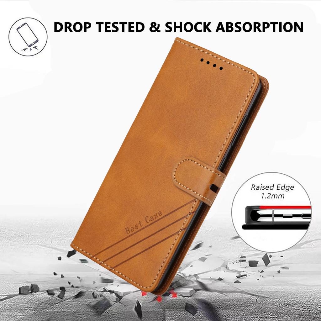 Leather Flip Case on For Coque Xiaomi Redmi Note 15 13 14 Pro 4G 5G Plus Magnetic Case Stand Wallet Cover Capa For Redmi Note 15