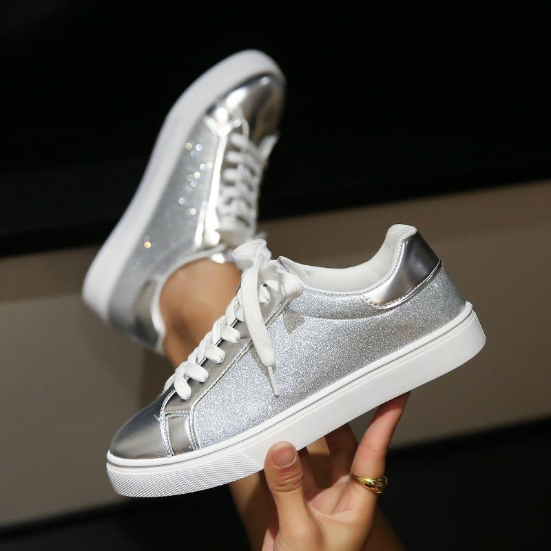 

Модная обувь для женщин 2024 года, горячая распродажа, женская обувь на шнуровке, вулканизированная обувь на осень, с круглым носком, однотонная, повседневная, на плоской подошве, удобная для ходьбы 42