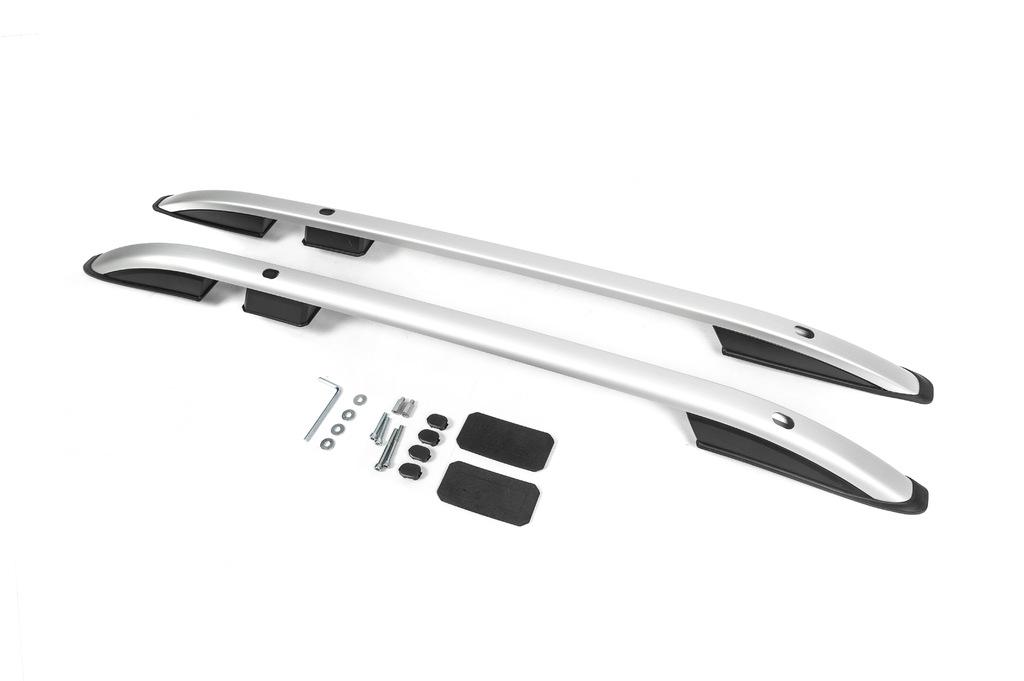 Рейлинги Skyport (серые) для Fiat Panda 2011-2023 гг