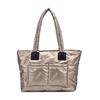 Mori ins daily commute fluffy contrasting color women's big armpit bag winter new literary shoulder handbag