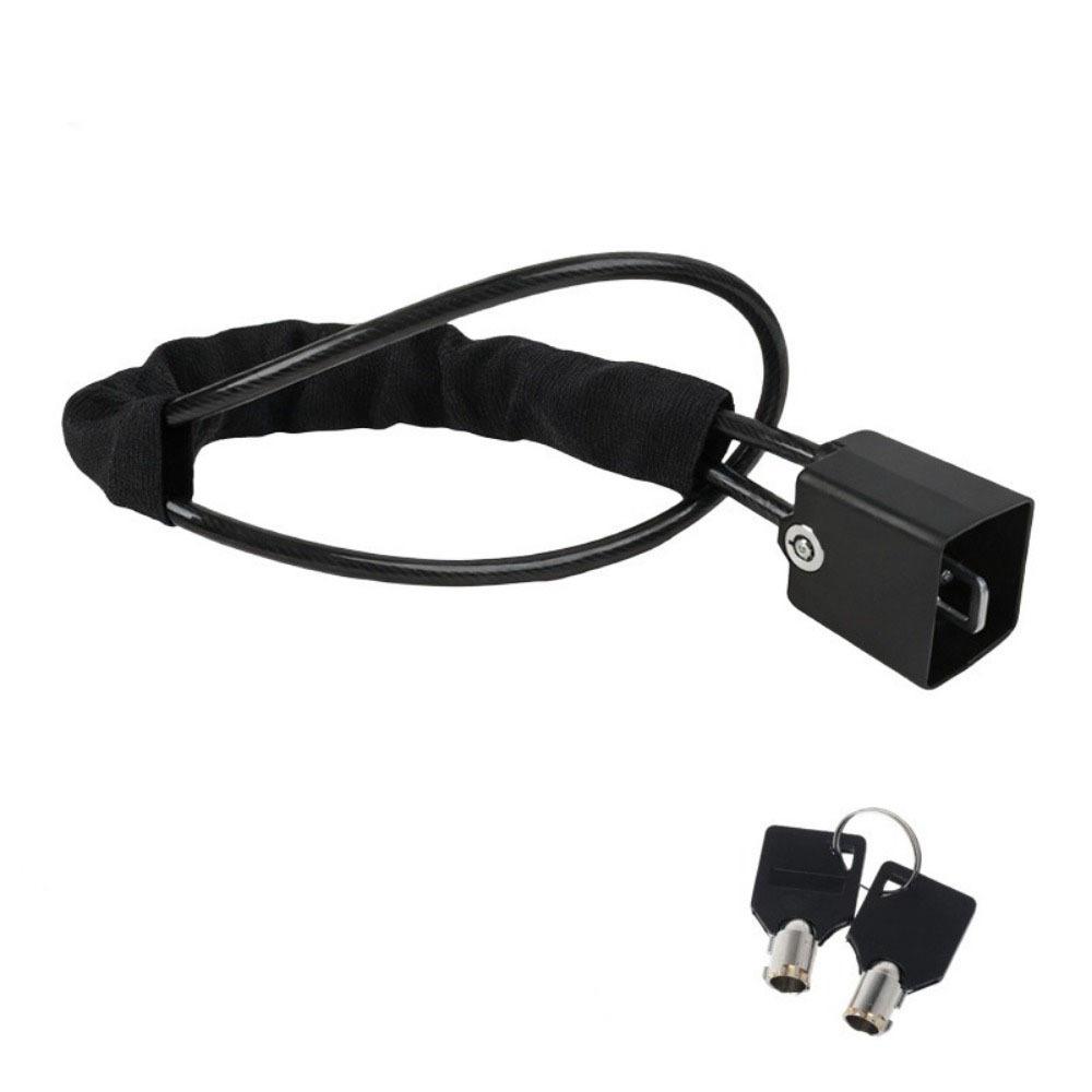 Bold Steel Cable Steering Wheel Lock Sturdy Lock Automotive Anti-theft Lock RV Protection Style 8