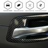 Carbon Fiber Inner Door Handle Bowl Cover Trim Accessories for Dodge Charger 11+
