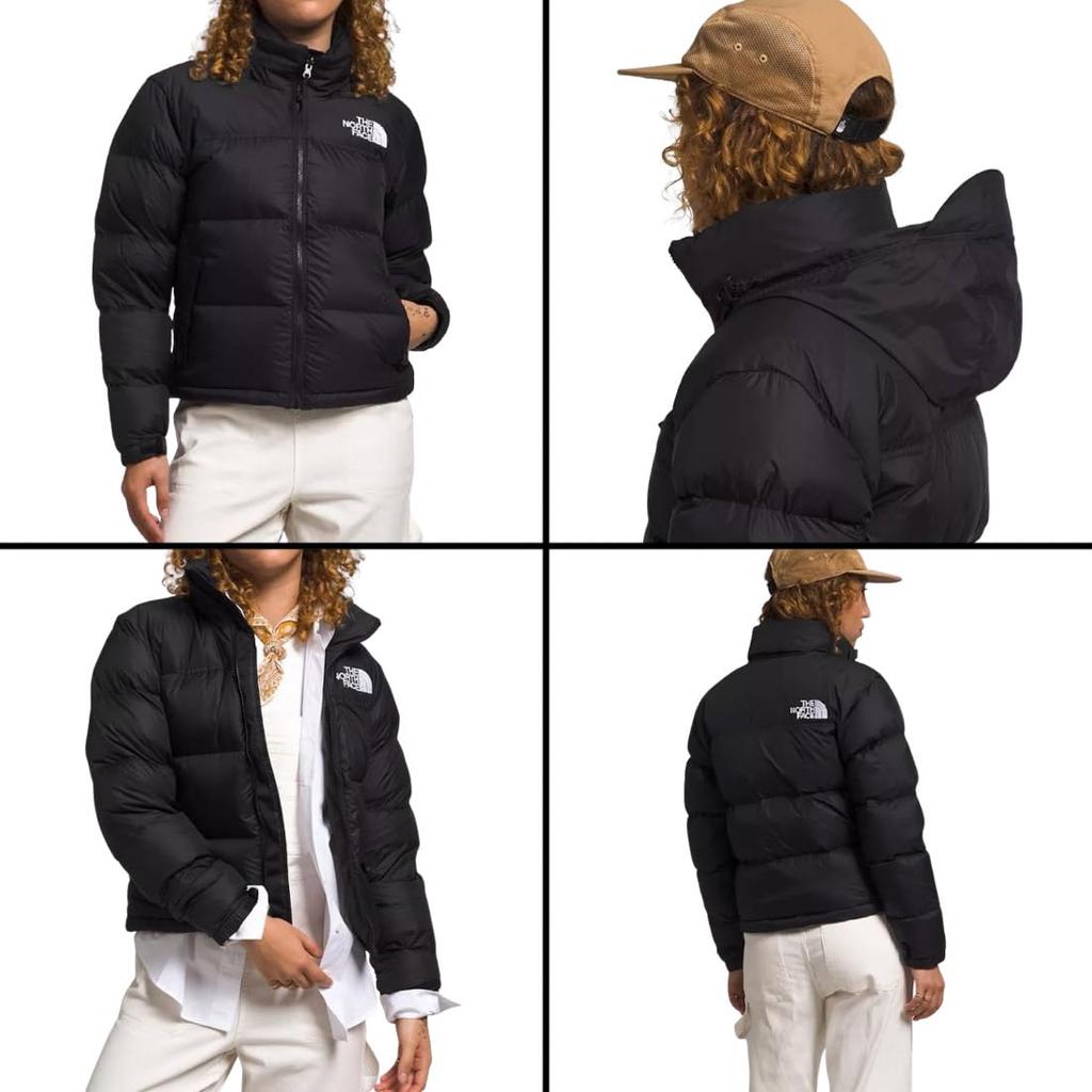 The North Face 1996 Retro Nuptse Переработанный TNF Black Размер S Женская куртка, (LE4), (NF0A3XEO).
