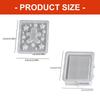 Efficient Silicone Holiday Molds Heat Resistant For Resin Soap Making Christmas Party Decoration Crafts J0MC