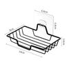 Non Perforated Reinforced Stainless Steel Soap Holder with No Trace Stickers, Bathroom Soap Holder, Soap Box, Drain Rack, Thickened