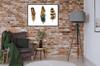 Picture poster In a frame 43x33 cm Feathers P935