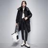 Winter Damen Parka mit Kapuze Jacken Verdicken Warme Baumwolle gefütterte Puffer Mäntel Lässige Lange Parkas Kleidung Lose Oberbekleidung