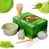 Matcha Tea Ceremony Set, 6-Piece Set Including Tea Bowl, Chawan (Tea Whisk), and Chashaku (Tea Scoop), Traditional Tea Utensils, Ideal for Beginners