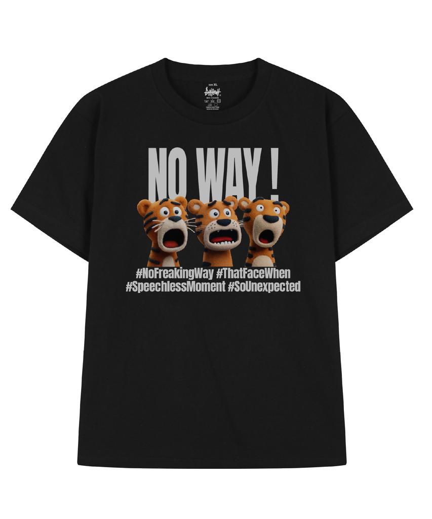 DRIFTOUT No Way Three Tiger Short Sleeve T-Shirt (3 Colors)