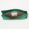 JULLY AND SHUSHU Genuine Leather Wallet Shoulder Purse Long Women's Bag, Pochette, Gift, Wallet, DR3-WS (Royal Green)