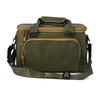 Tragbare Multifunktionale Canvas Angler-Schultertasche Pack Anglerausrüstungstasche Angelköder Rolle Tasche Beutel Etui