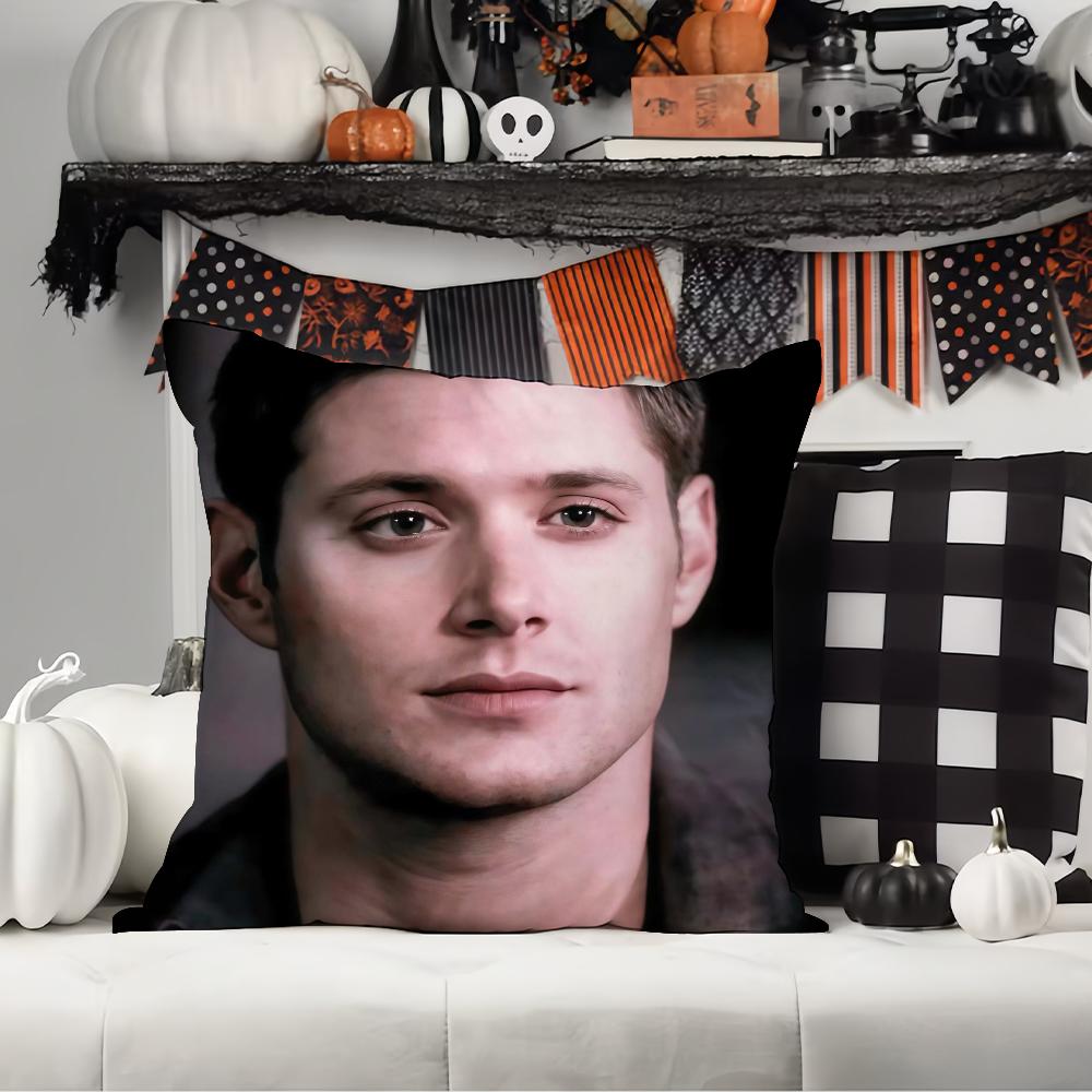 Movie Role D-Dean W-Winchester Pillow Case Office Cushions Suitable For Sofa Car Bedroom Decorative Cushion Cover