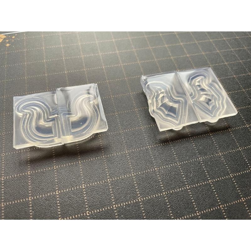 Flexible Silicone Bend Corner Mould Flexible and Sturdy Chocolate Fondant Mould for Creative Dessert and Jelly Making