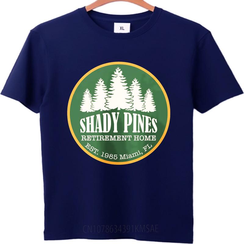 

Men tshirt Fashion Tshirt Unisex Summer Men T Shirt Shady Pines Retirement Home Logo Design Short Sleeve Workout O Neck Tshirt 4XL