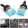 Mini Toggle Switch MT‑S101 2Pin 2Position ON OFF 3A 125VAC 6mm Panel Mount Durable for Electronics DIY Car Boat Motorcycle