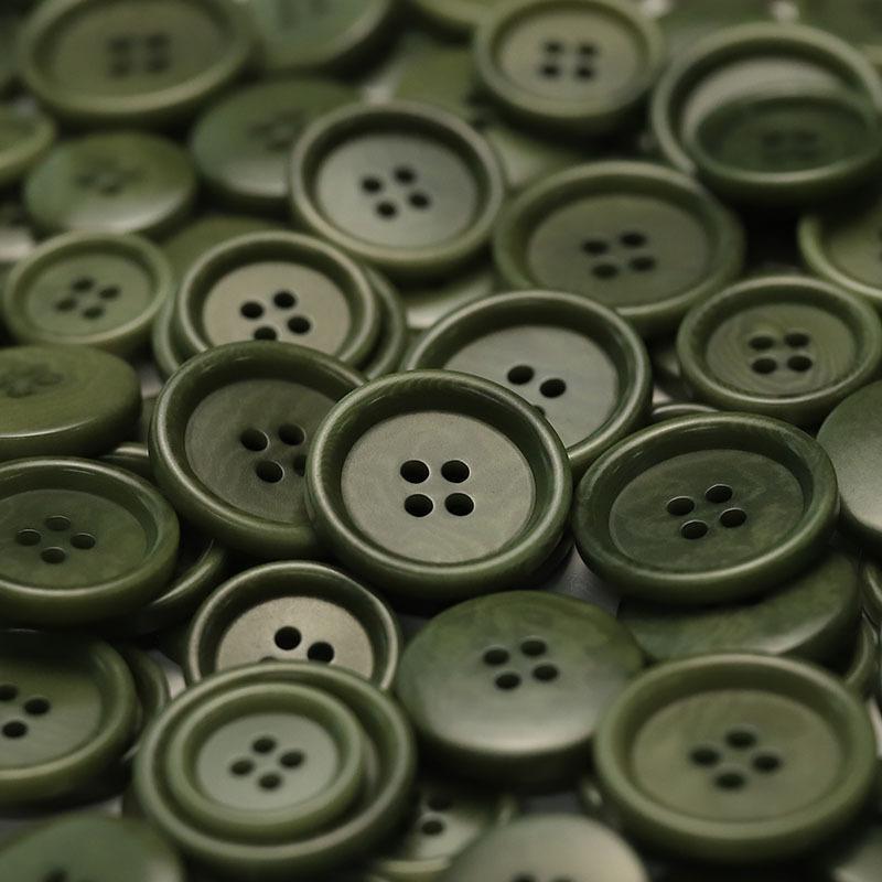 

Фруктовый Материал Четырехглазые Пуговицы Универсальные Пуговицы для Одежды Пуговицы для Пиджака Костюма Вязаного Кардигана Тренча Пальто 4 #[fruit small round edge army green] 20mm