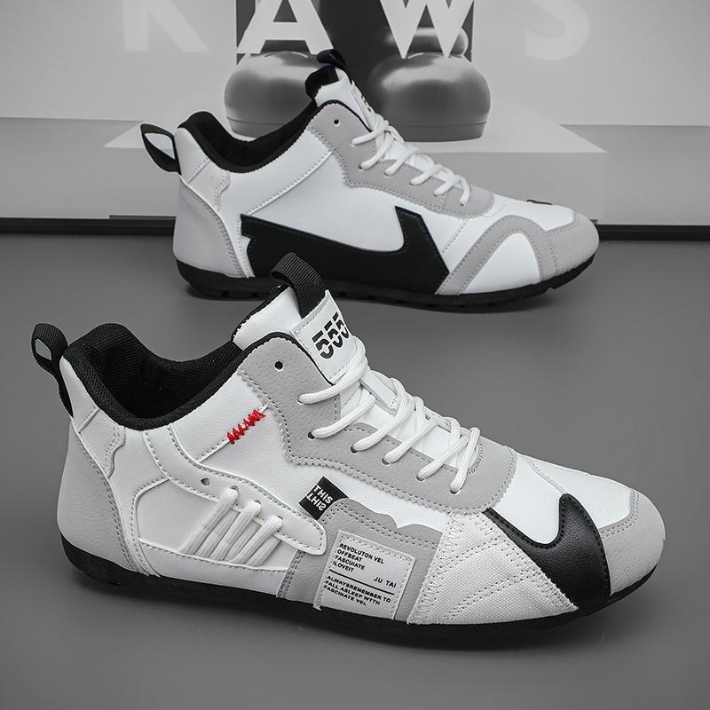 

Новая мужская обувь Высококачественная кожа Повседневная обувь Роскошные теннисные туфли Комфортная спортивная обувь для бега Обувь Форреста Гампа Мужские кроссовки 39