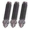 3Pcs Hardened Steel Nozzles Fit for Elegoo Centauri Carbon 3D Printer 0.2mm High Flowrate Printing Wear High Temp Proof