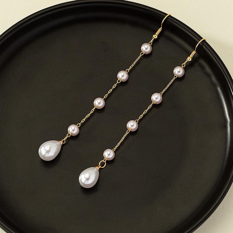 

Винтажные серьги-кисточки из пресноводного жемчуга в корейском стиле для женщин