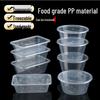 Disposable Rectangular Food Container with Lid