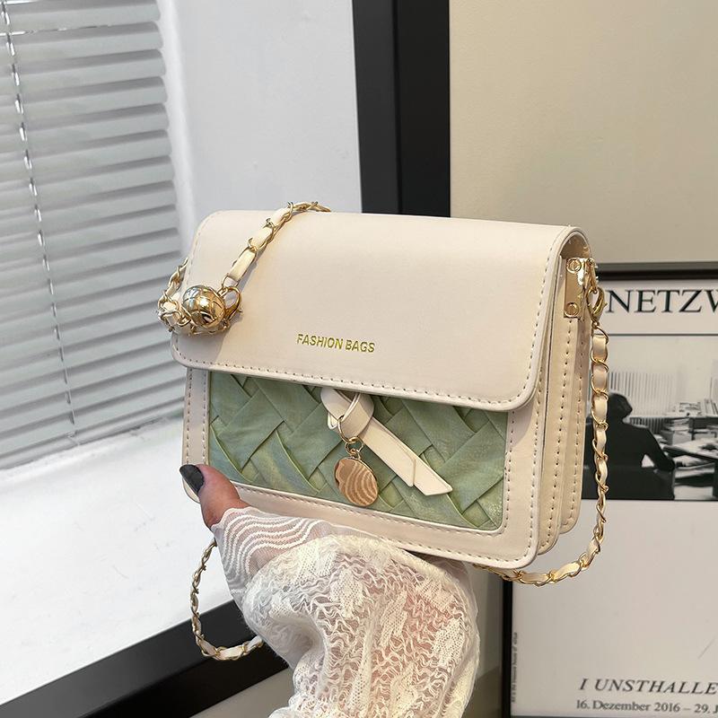 Summer crossbody small bag women's new fashion high-end niche shoulder bag versatile small square bag