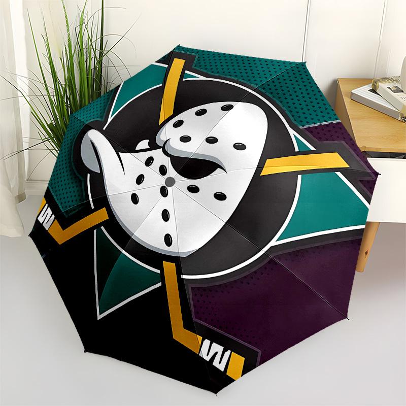 

Anaheim Ducks Automatic Opening and Closing, 8 rib Structure Portable Umbrella, Suitable for Men and Women in All Seasons Perfect Gift for