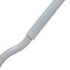 S Shaped Toilet Brush Hanging Hole Space Saving Toilet Multifunctional Scrub Brush for Bathroom Household