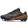 Training Spikes Sneakers Soccer Shoes Men's Leather Foot Broken Nails Children's Women's Game Artificial Turf Low Top