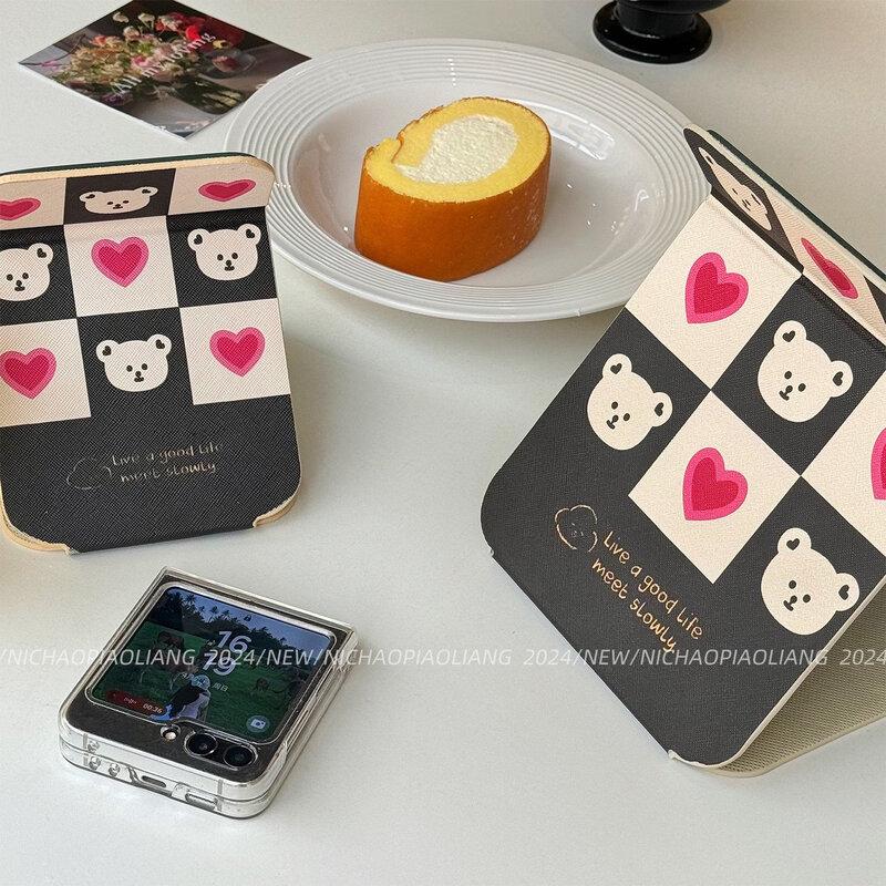 Cute Bear Folding Makeup Mirror