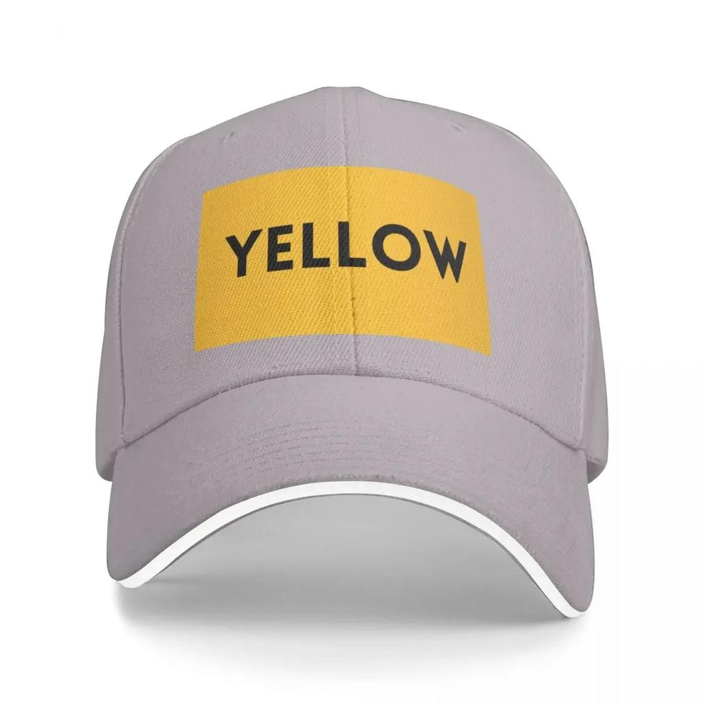 Yellow Baseball Cap Hat   Funny hats summer hat luxury woman cap Man Womens