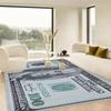 Dollar Geld Fußmatte Retro Mehrfachauswahl Wohnzimmer Küchenteppich Rutschfest Moderne Heimdekoration