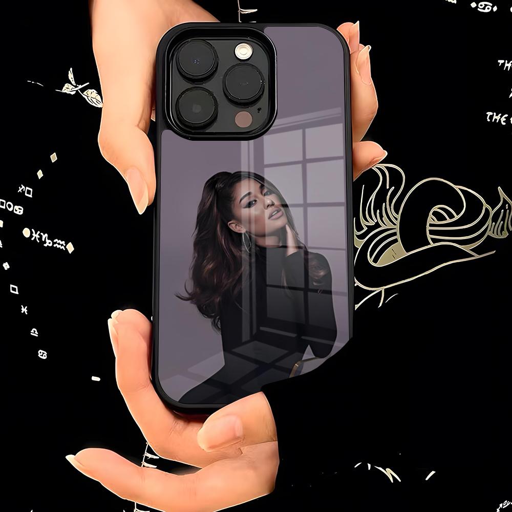 A- Ariana G-Grande Phone Case PC+TPU For IPhone 15 16 17ProMax 13 16 11 12 14 Pro Xs Max Mini Xr X Plus Cover