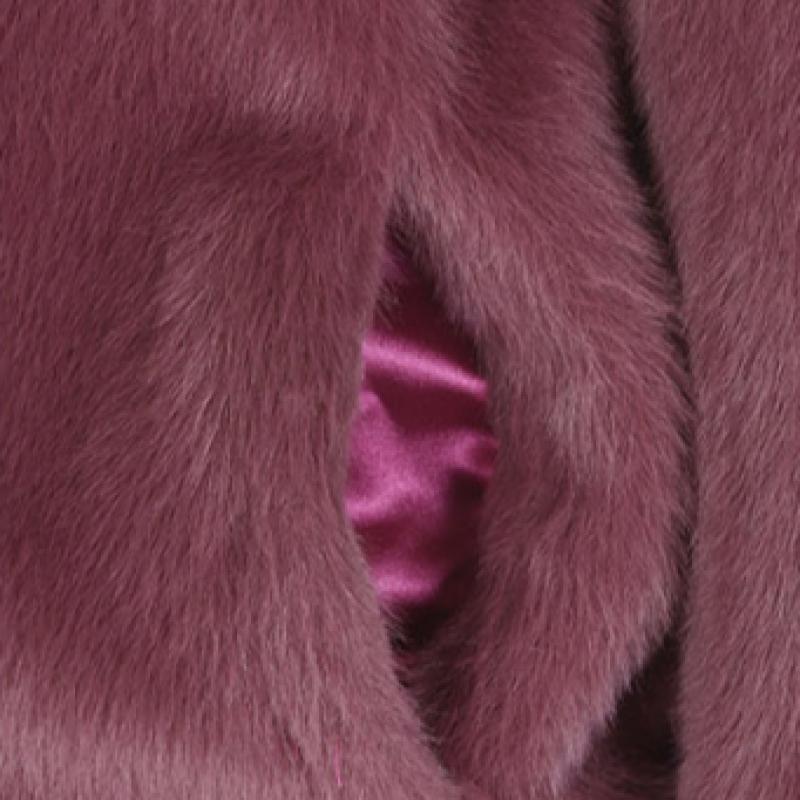 La Belle Shinyoung Fur Faux Mink Hooded Jacket Lb105jk 1