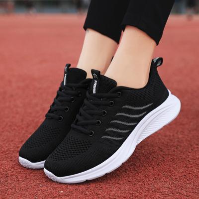 Women'S Shoes Middle-Aged Casual Net Shoes Spring, Summer, Spring And Autumn Sports Shoes Women'S Large Size Lightweight Soft-Soled Travel Shoes
