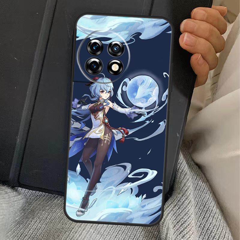Genshin Impact GanYu Game Case For OnePlus 15 13T 13 12 11 13R 12R 10R 10T 8T OnePlus Nord 5 CE 3 4 Lite N20 N30 Cover
