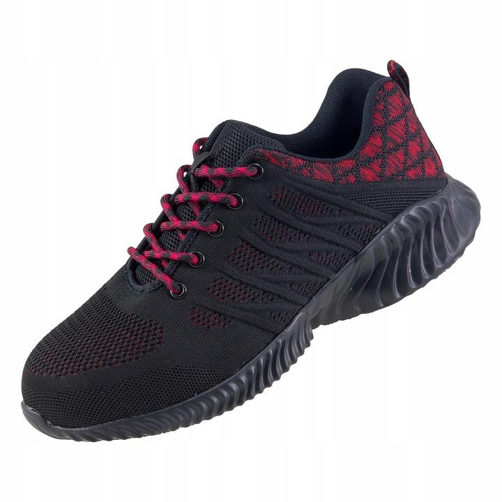 Bardzo Lekkie Buty Robocze Przewiewne Adidasy Sportowe Z Noskiem 246 Sb 37