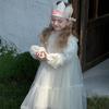 New Spring Girls' Sequined Tulle Princess Birthday Dress