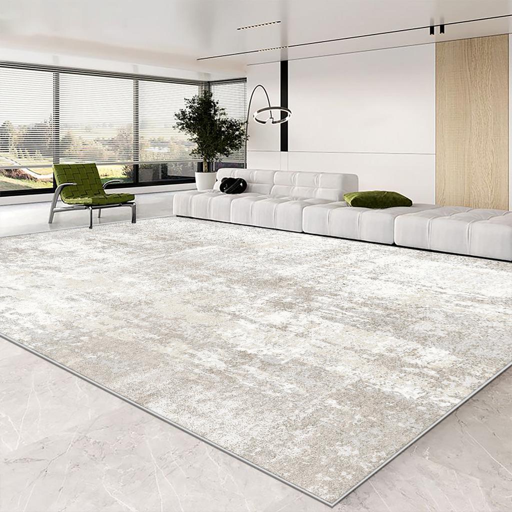 Snadno čistitelný koberec v abstraktním stylu do obývacího pokoje, protiskluzová podložka na podlahu pro dekoraci ložnice, velkoplošné koberce pod pohovku a stůl, přizpůsobitelné