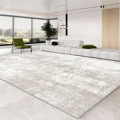 Leicht zu reinigender Teppich im abstrakten Stil Wohnzimmer Rutschfest Schlafzimmerdekor Bodenmatte Große Fläche Sofa-Tischbereich Teppiche Anpassbar