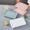 Round Ball Ice Grid Plastic Ice Cube Mould Refrigerator Ice Hockey Mould Ice Box Round Ice Mould Ice Box