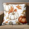 1 pieces -2D flat printing Autumn Pumpkins And Leaves Patterned Cushions Polyester pillowcase, sofa decorative cushion cov