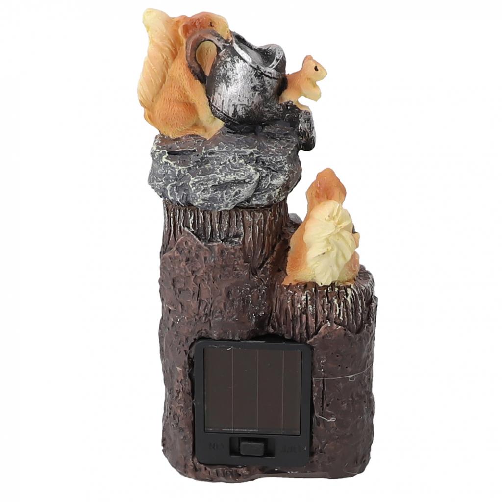 Animal Lamp Garden Lighted Sculpture Carton Garden Ornament
