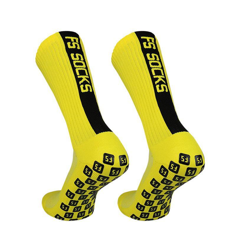 Men's Anti-Slip Gel Dot Sports Training Football Socks