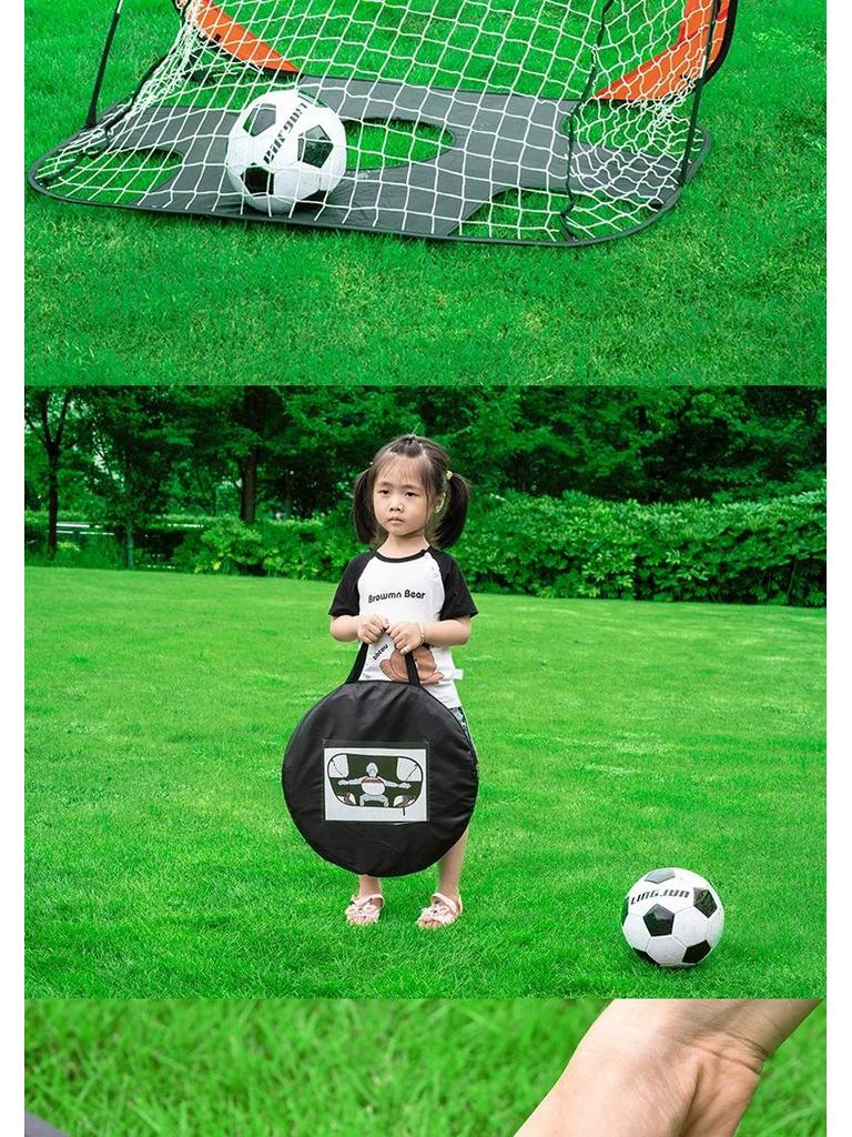 Portable Foldable 2-in-1 Soccer & Tennis Goal for Kids - Multifunctional Training Toy
