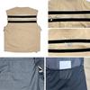 [TaoTech] Multi-functional Vest, Fishing Vest, Multi-functional, Pockets, Chest Pocket, 100% Cotton, Workwear, Breathable, Quick-drying Jacket, Work C